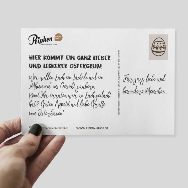 Ostergeschenkpaket mit Apfel-Holunder